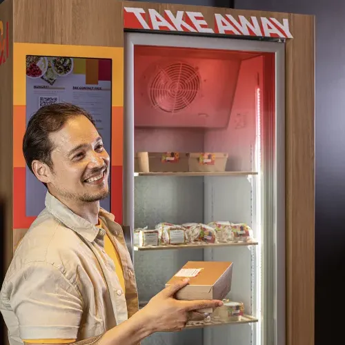 Take Away horeca-service door Facilicom Hospitality