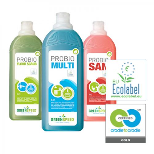 Gom poetst milieuvriendelijk met producten van ProBio