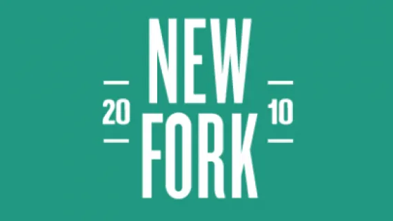 New Fork logo groen met witte letters