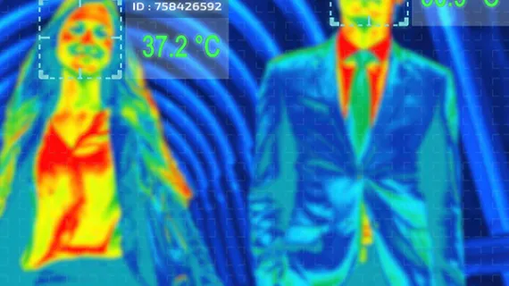 Temperatuur screening door Trigion