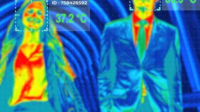 Temperatuur screening door Trigion