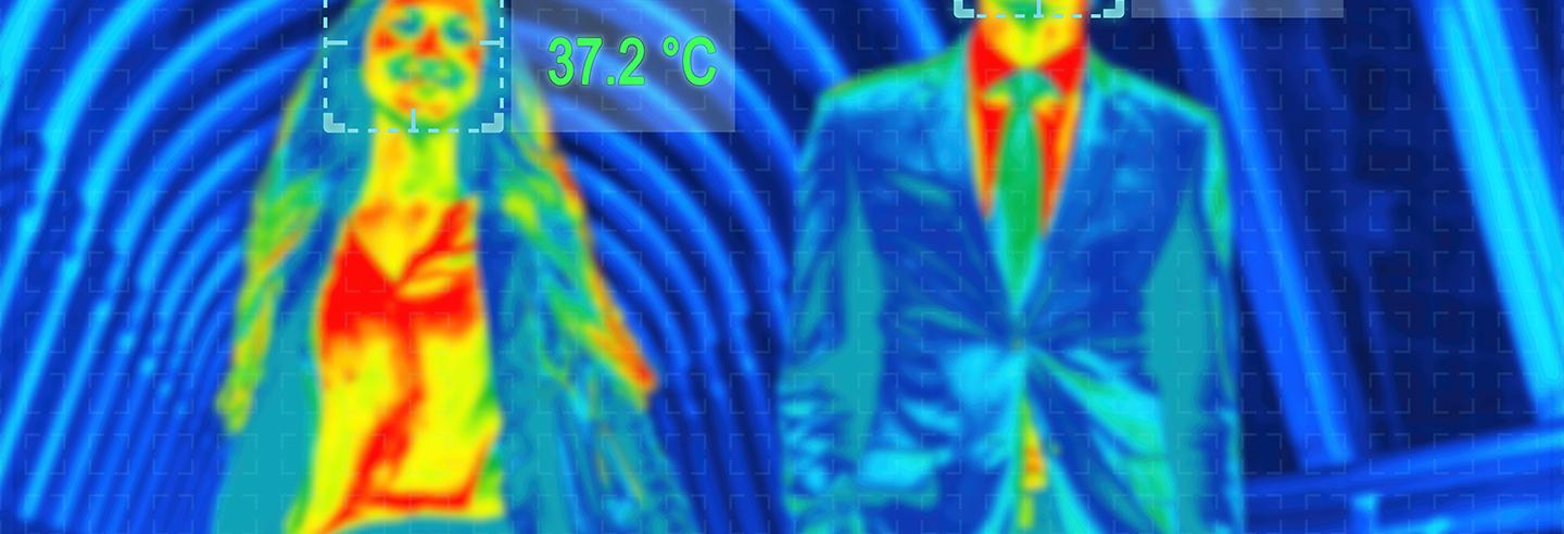 Temperatuur screening door Trigion