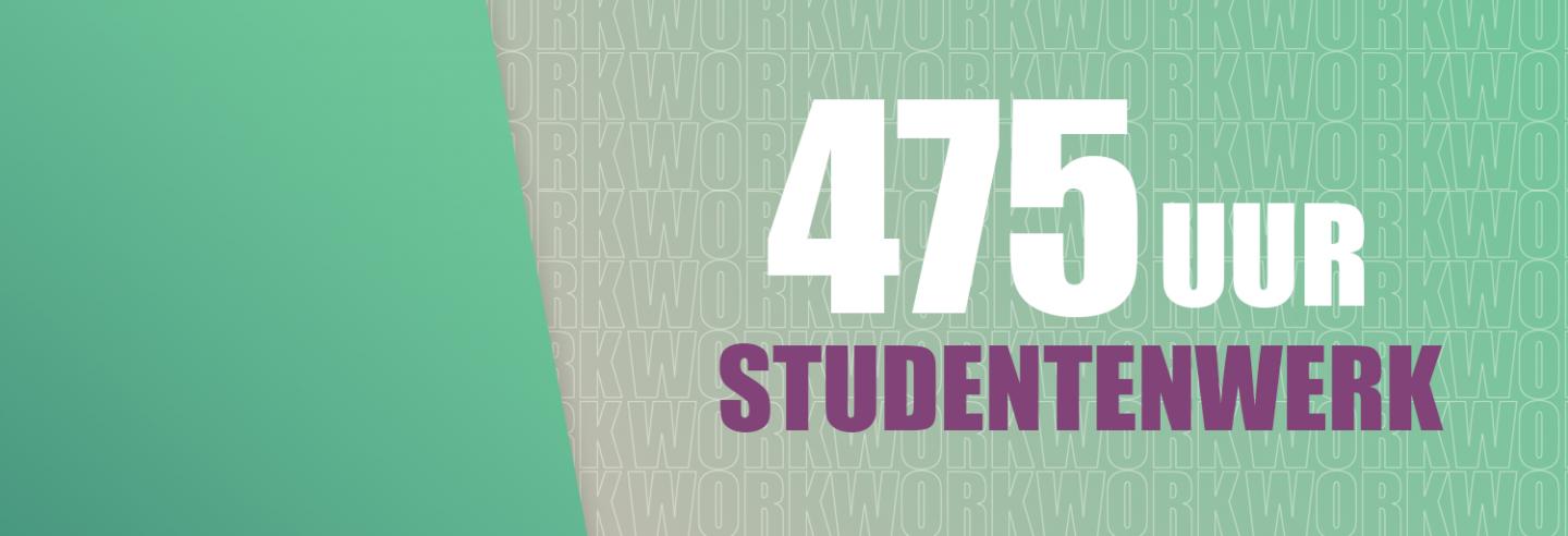 475 uur studentenwerk bij Facilicom