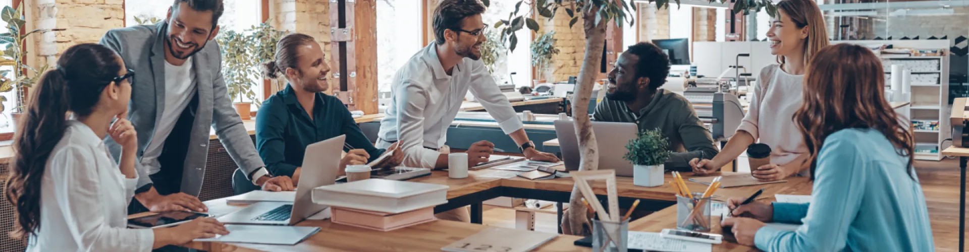 flex meeting tussen collega's