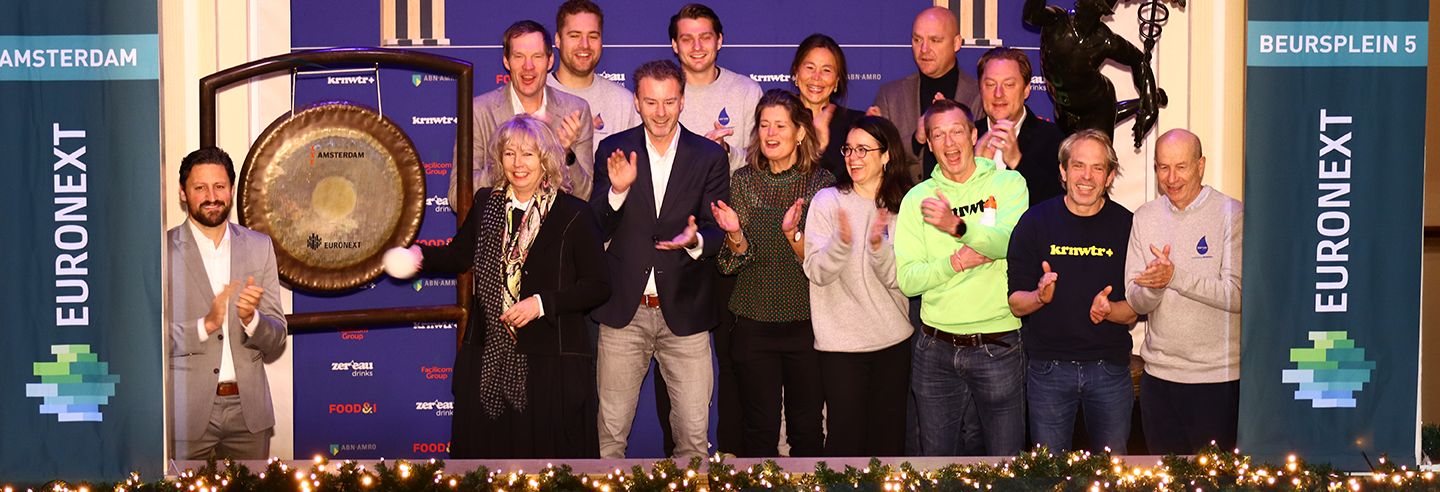 Food&i en ABN AMRO openen de Amsterdamse beurs