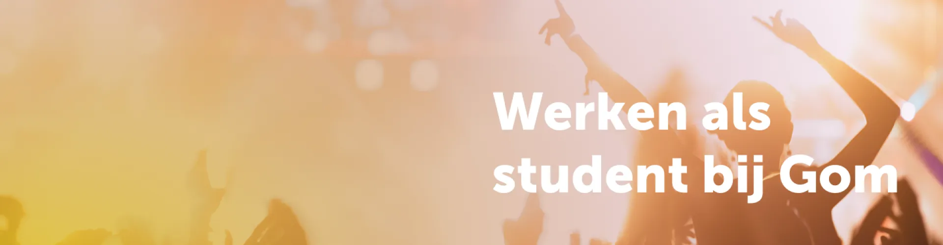 Studentenwerk bij Gom