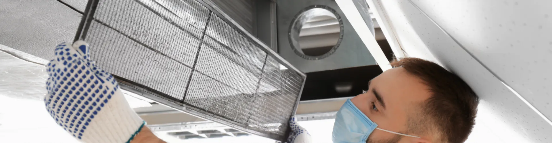 man ontstoft airco