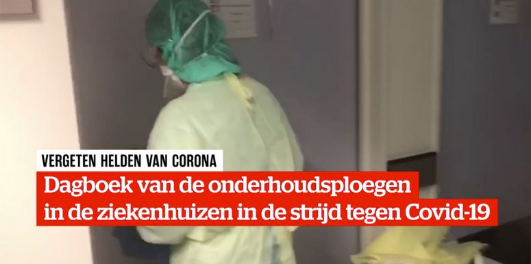 Onze schoonmakers zijn ook helden van Corona