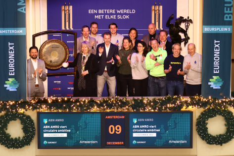 ABN AMRO opent de Amsterdamse beurs samen met Food&i