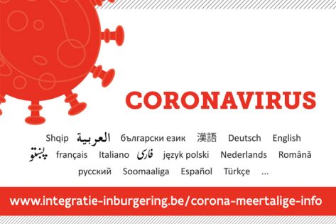 Corona meertalig informatie