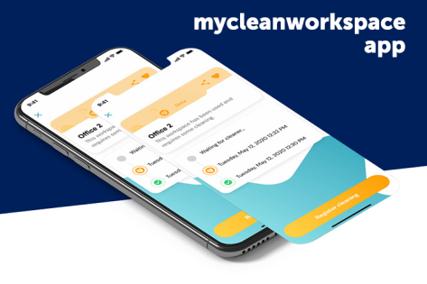 Efficiënt schoonmaken met de mycleanworkspace app