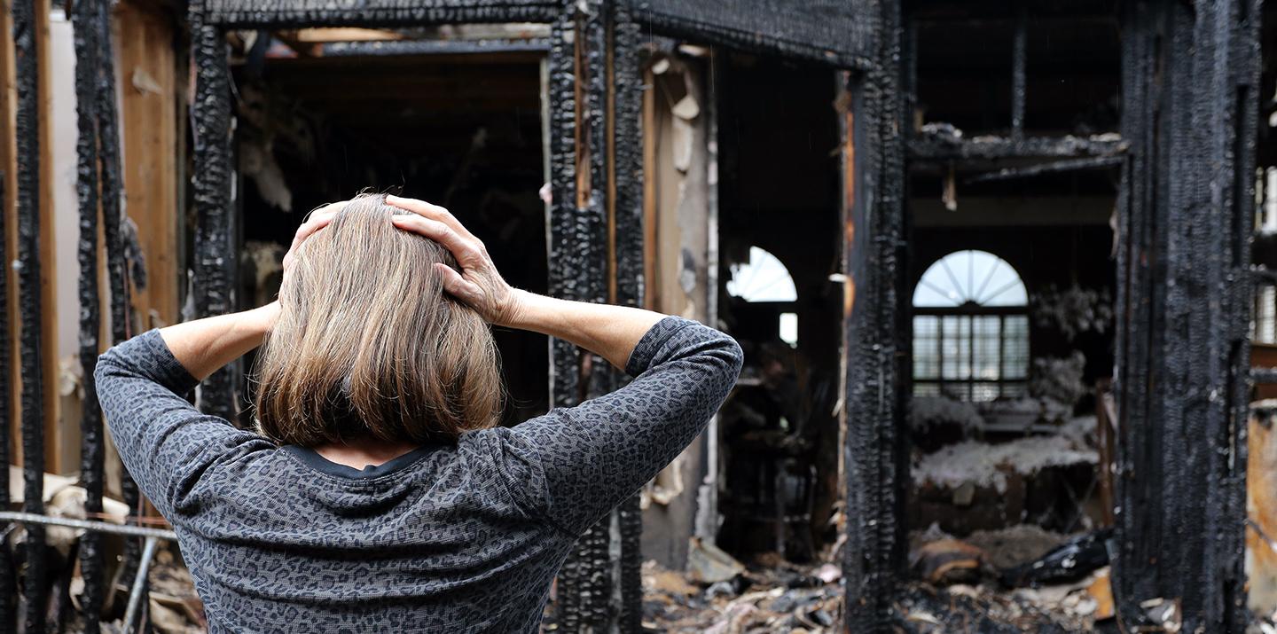 Opkuis na brand- en/of waterschade door Gom