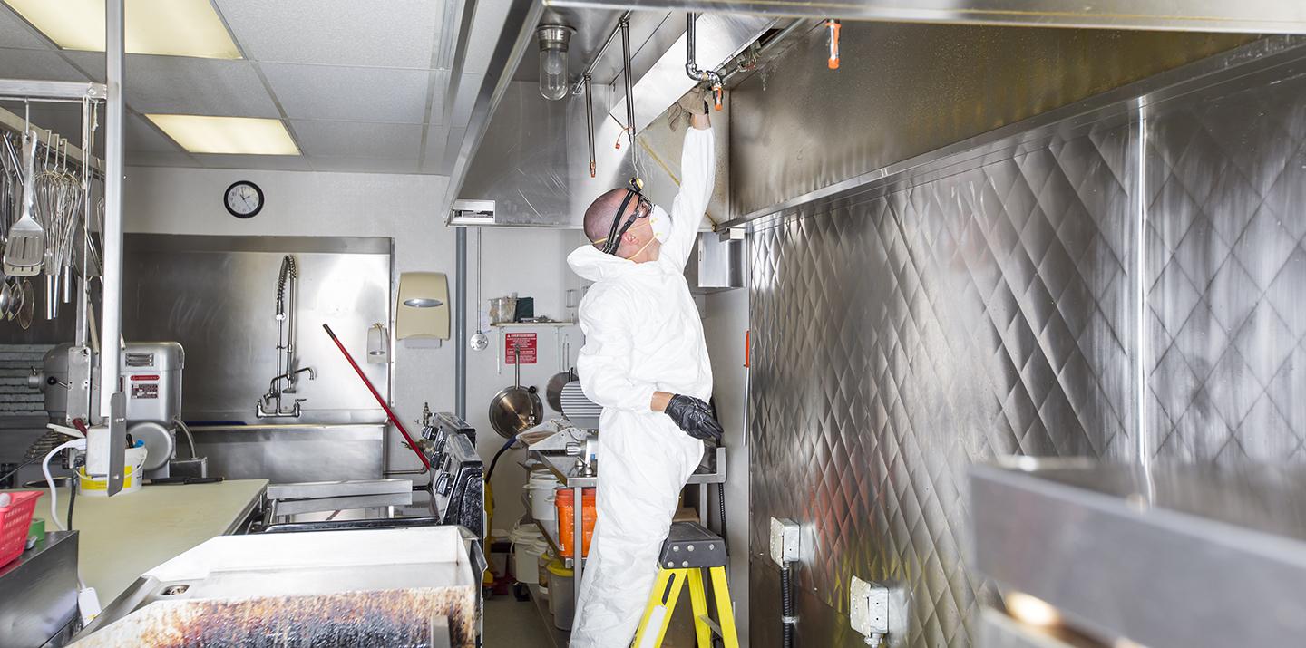Dieptereiniging grootkeuken